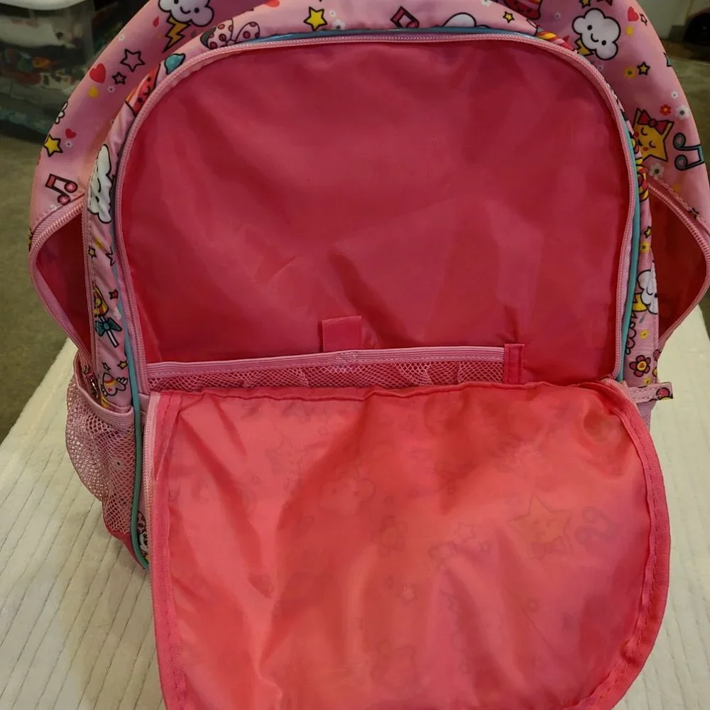 Minnie Mouse Backpack with lunch box.